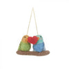 Love Birds Felt Decoration
