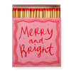 Merry & Bright | Square Christmas Matches