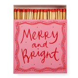 Merry & Bright | Square Christmas Matches