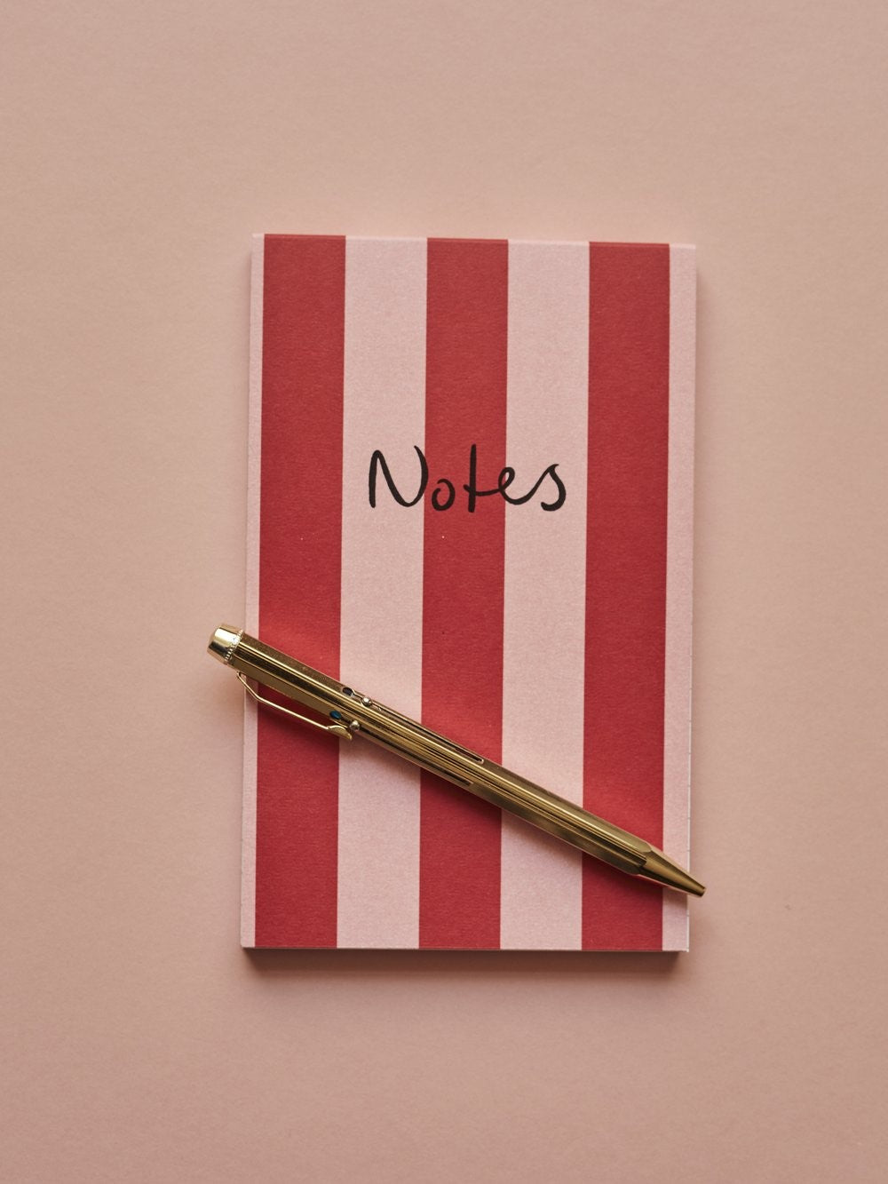 NotePad stripe Pink & Red