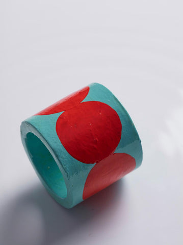 Papier Mache Napkin Rings