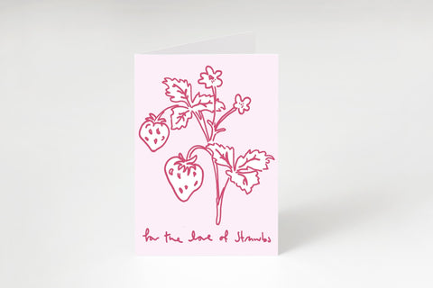 Love of Strawbs card