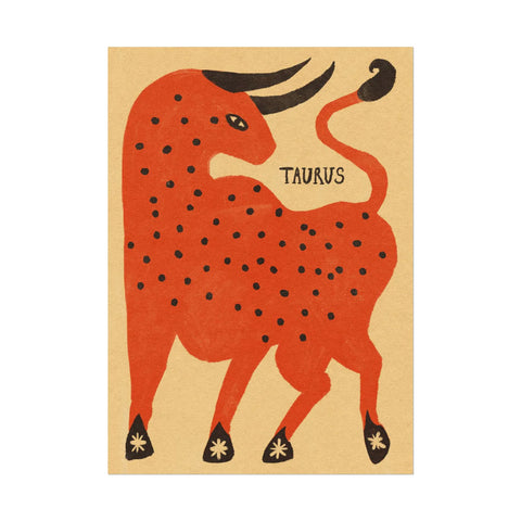 Taurus Print By Tabby Booth
