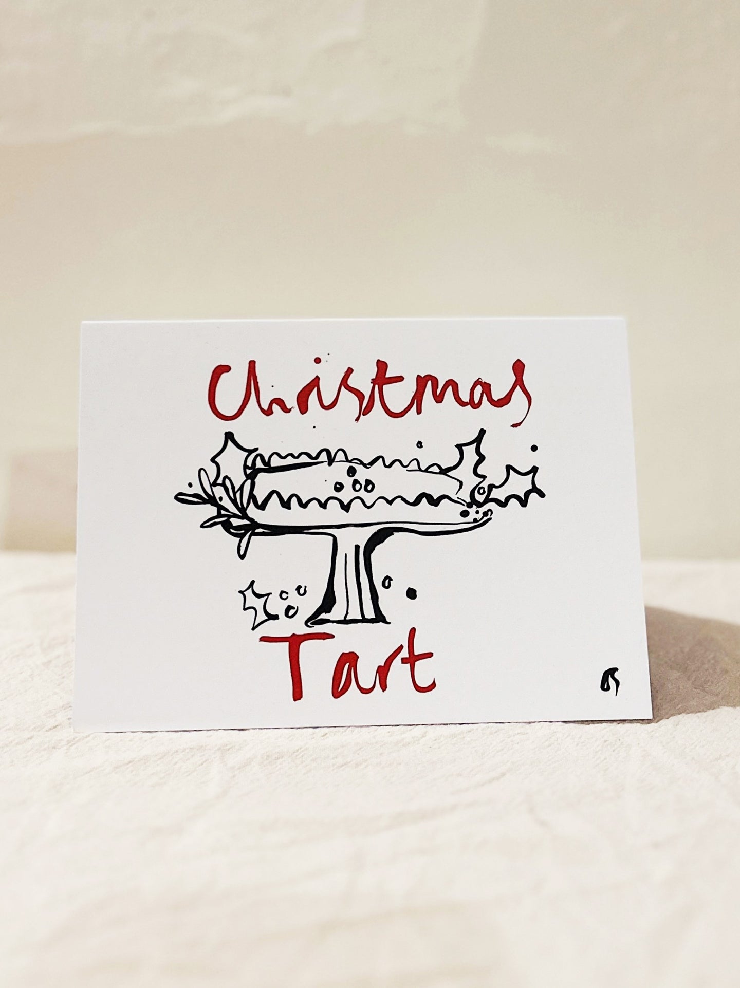 Christmas Tart Card