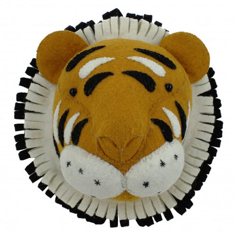 Fiona Walker Tiger Head with Double Ruff