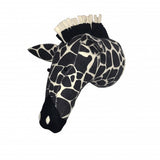 Zebra Head with Giraffe Print