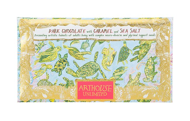 Chocolate Bar Turtles (Dark Chocolate with Caramel & Sea Salt)