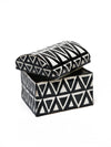 Moroccan Black and White Chest