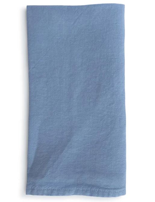 Light Blue Linen Napkin