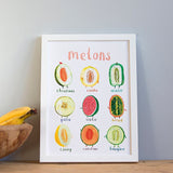 Sarah Edmonds A4 Print - Melons