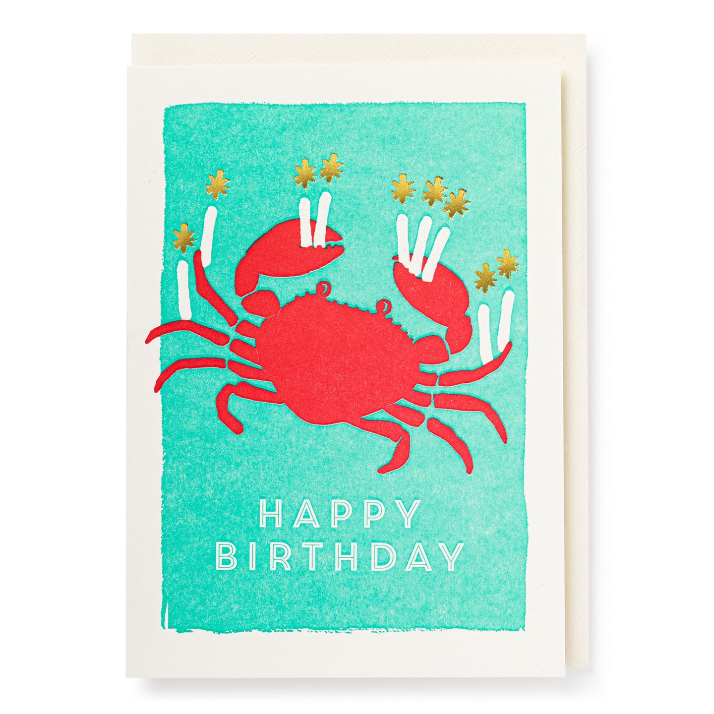 Crab Birthday Card