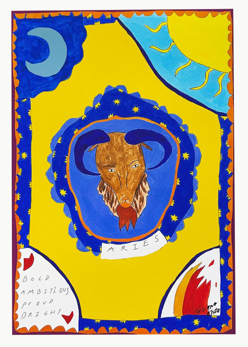 Star Sign Print - Tatiana Alida - ARIES