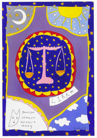 Star Sign Print - Tatiana Alida - LIBRA