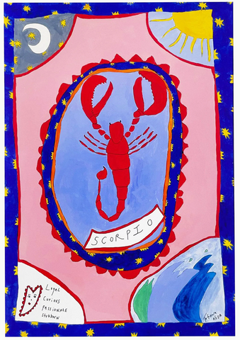 Star Sign Print - Tatiana Alida - SCORPIO