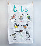Tits Cotton Tea Towel