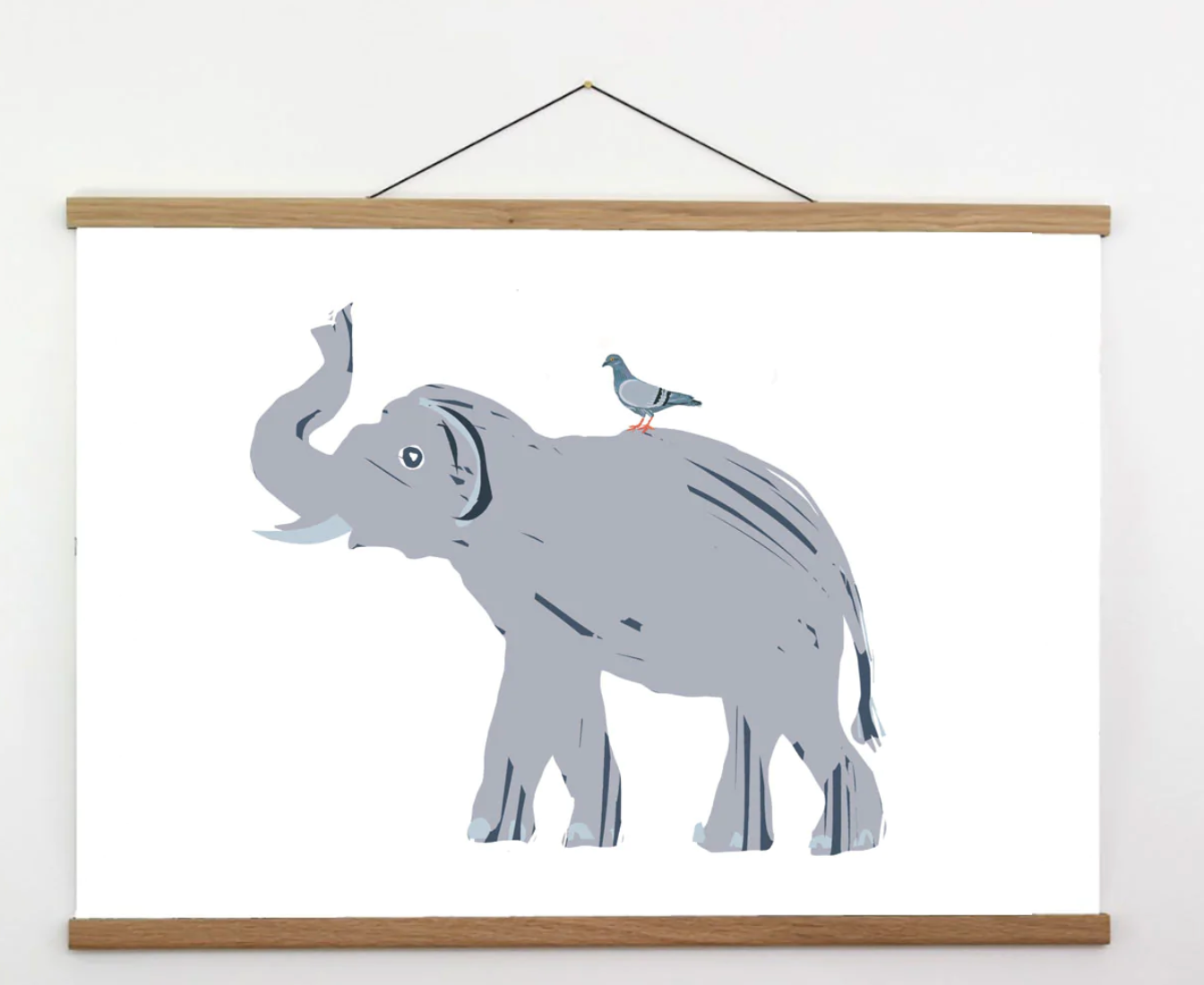 Elephant Colourful Print