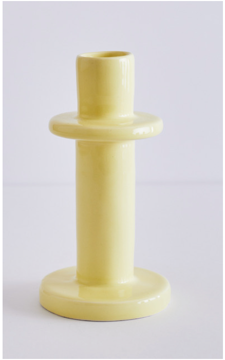 Yellow Candle Holder