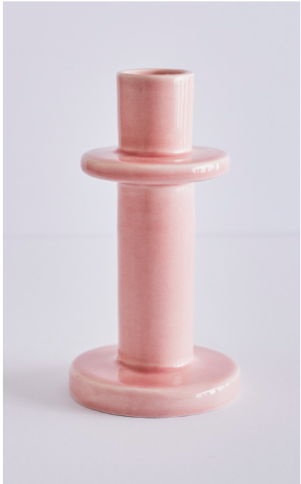 Pink Candle Holder