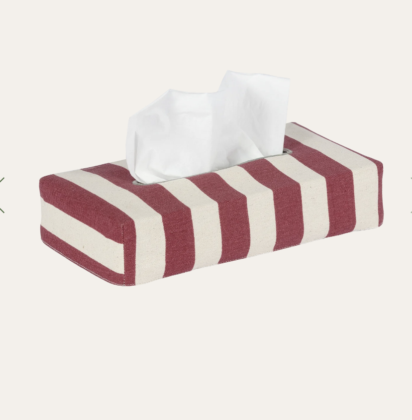 Tissue Box Cover - Red