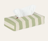 Tissue Box Cover - Olive Green
