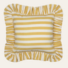 Striped Cushion - Yellow
