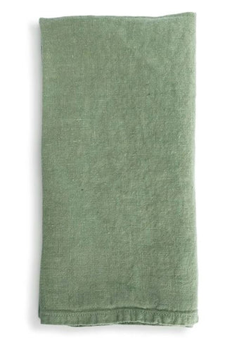 Spring Green Linen Napkin