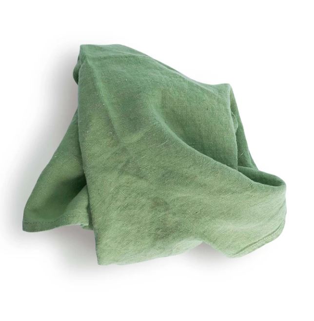 Spring Green Linen Napkin