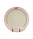 TART DINNER PLATE - Red