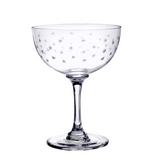 Champagne Saucers with Star design