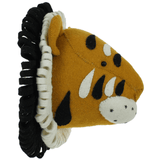 Fiona Walker Tiger Head with Double Ruff