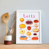 Sarah Edmonds A4 Print - Tarts