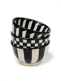 Moroccan Black and White Bowl - Varied styles